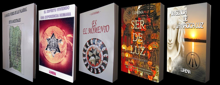 Los libros de Luhema (Pincha en la imagen para acceder al blog de LA SENDA DE LA MÁGICA LUZ)