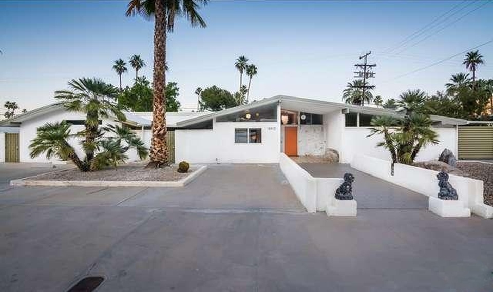 The Krisel Connection Huge Twin Palms Estates Palmer & Krisel Vacation