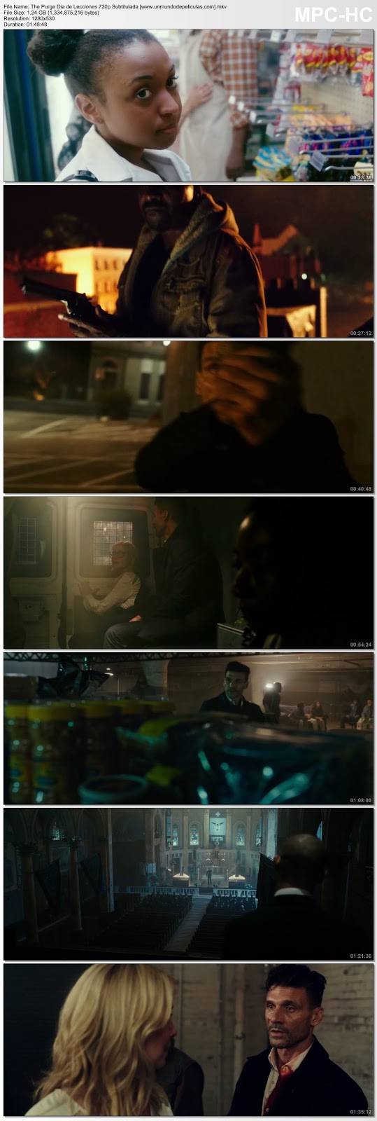 Capturas de la película.