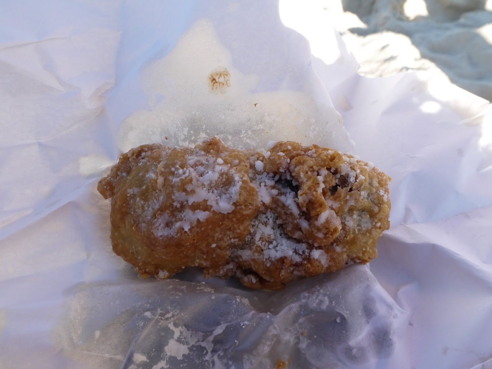 Eat, Pray, Love Fried Mars Bar at Bondi Beach
