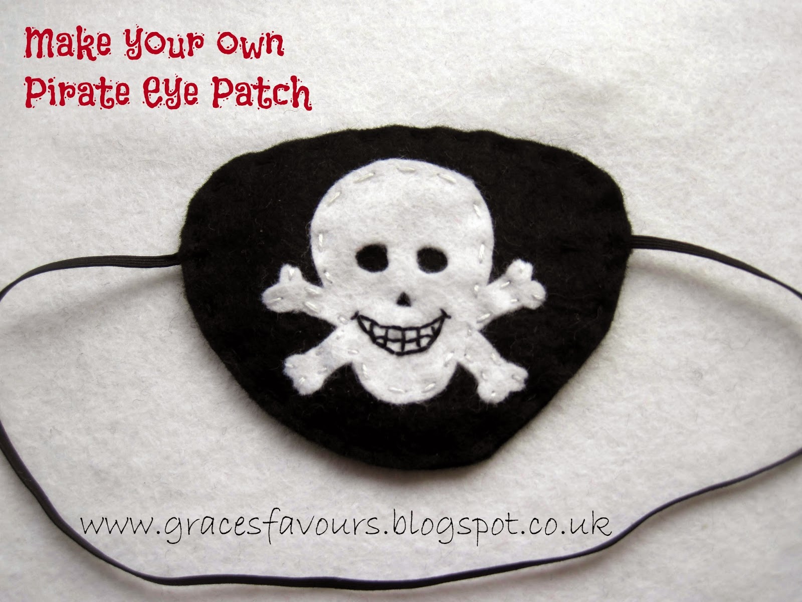 Grace s Favours Craft Adventures How To Make A Felt DIY Pirate Eye Grace s Favours Craft Adventures How To Make A Felt DIY Pirate Eye