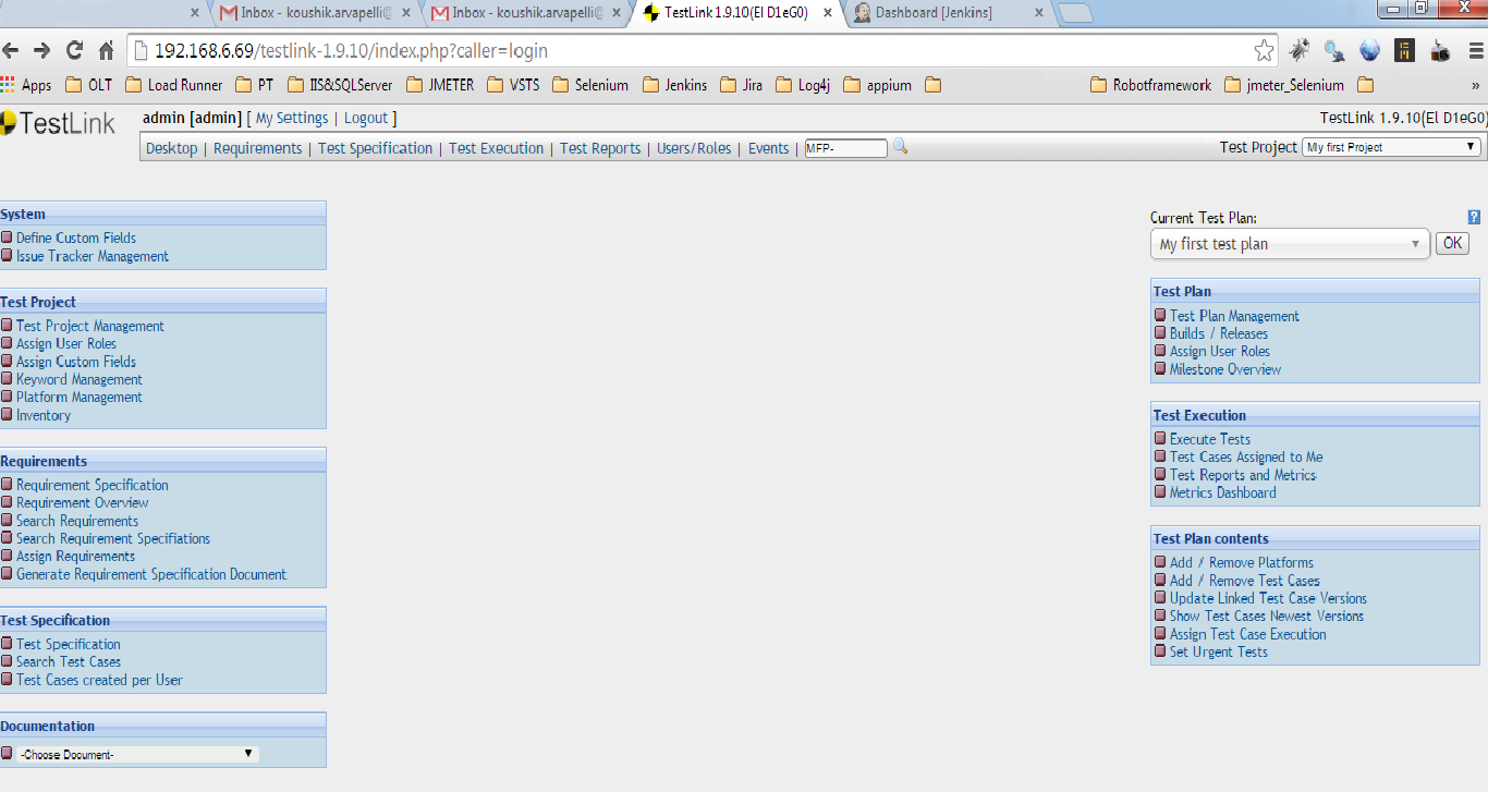 Performance Testing: Integration of Selenium Webdriver with Test link
