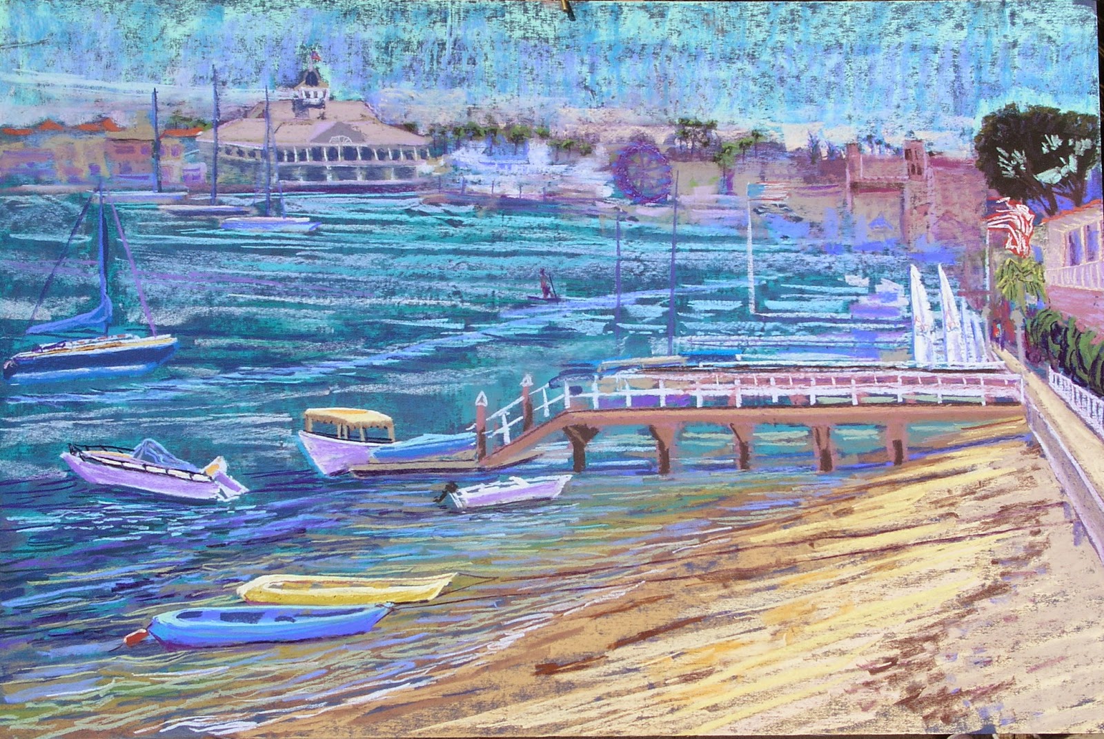 Mike Major's blog/daily paintings Balboa Island