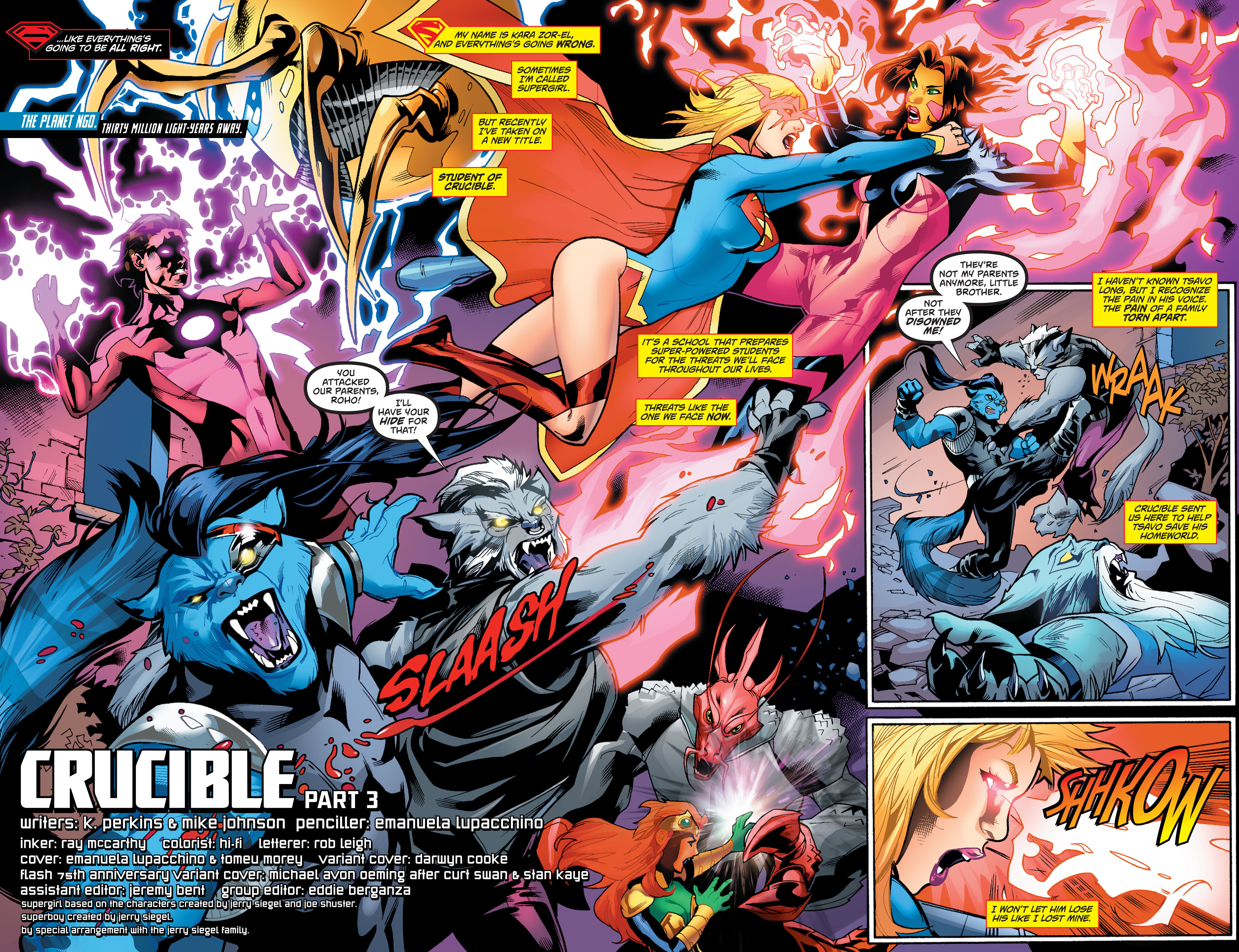 Read online Supergirl (2011) comic -  Issue #38 - 3