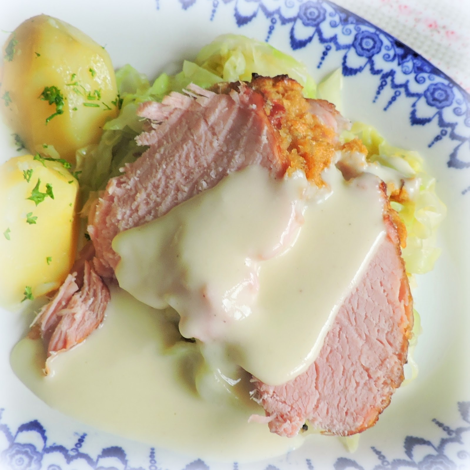 Boiled Bacon & Cabbage with a Mustard Sauce The English Kitchen