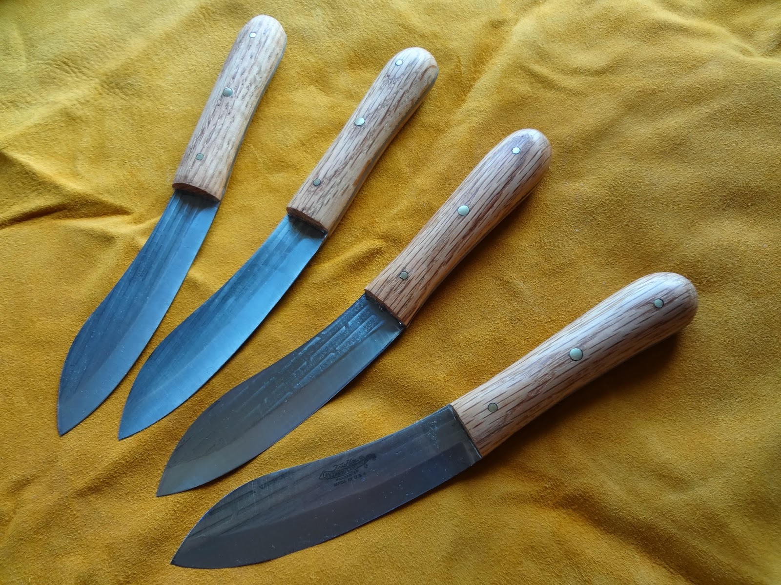 Woods Roamer Meat Knives Today and Yesterday....