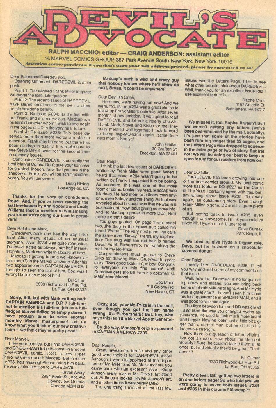 Read online Daredevil (1964) comic -  Issue #242 - 24