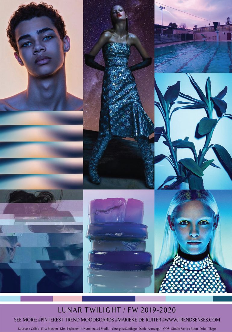 2020 Moodboard Spring Summer 2020 Fashion Trends 18 LUNAR TWILIGHT SPRING SUMMER 2019 2