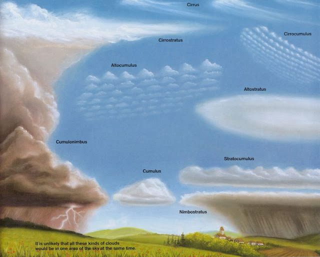 difference between nimbus and cumulus