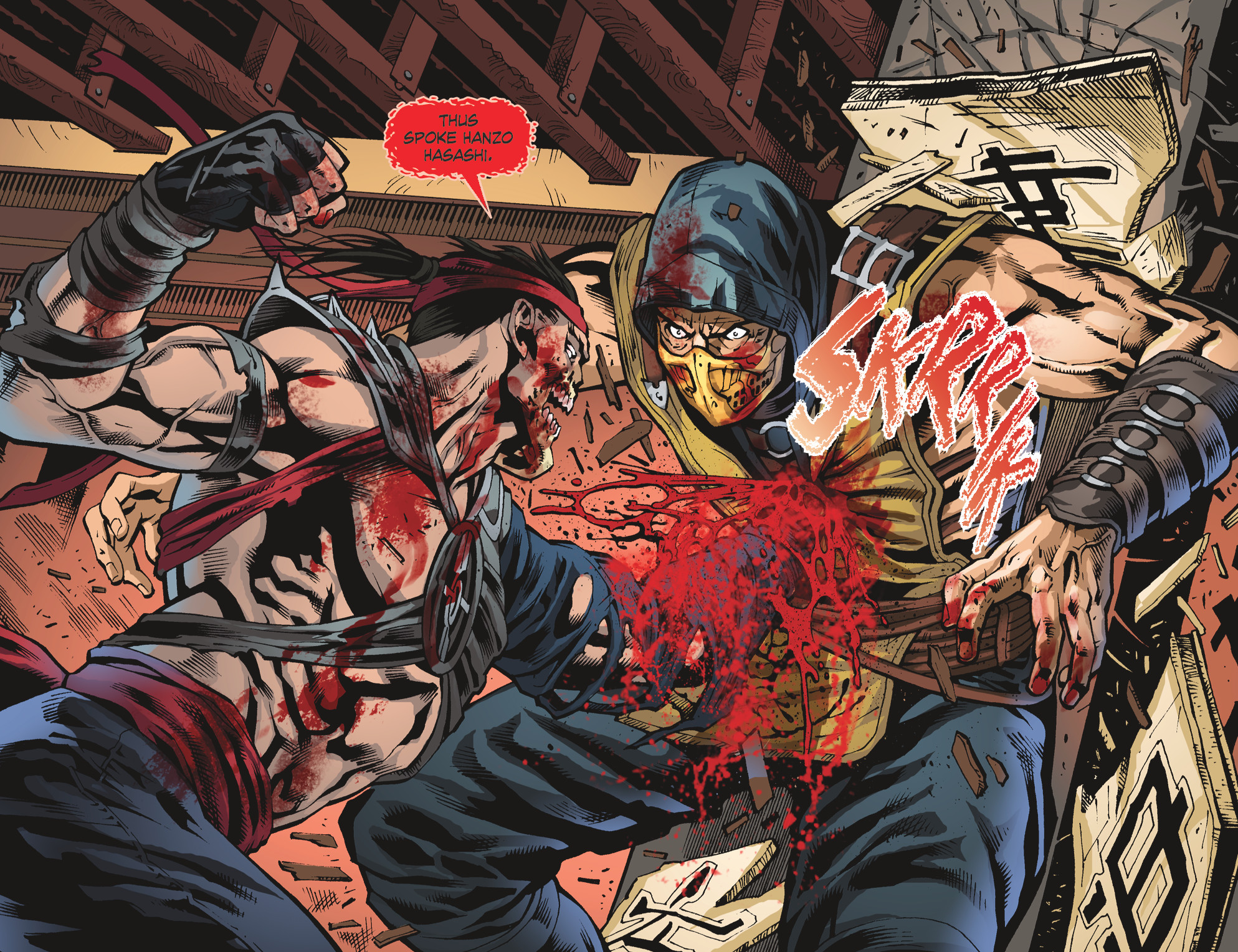 Read online Mortal Kombat X [I] comic -  Issue #24 - 14