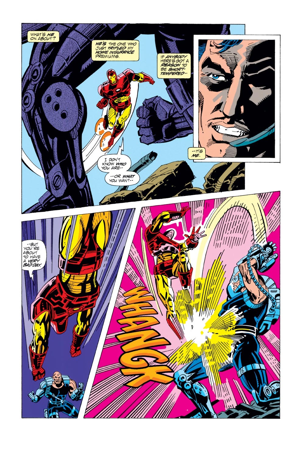 Read online Iron Man (1968) comic -  Issue #292 - 18