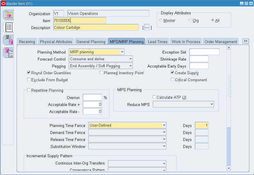 Oracle Master Scheduling/MRP and Oracle Supply Chain Planning User Guide