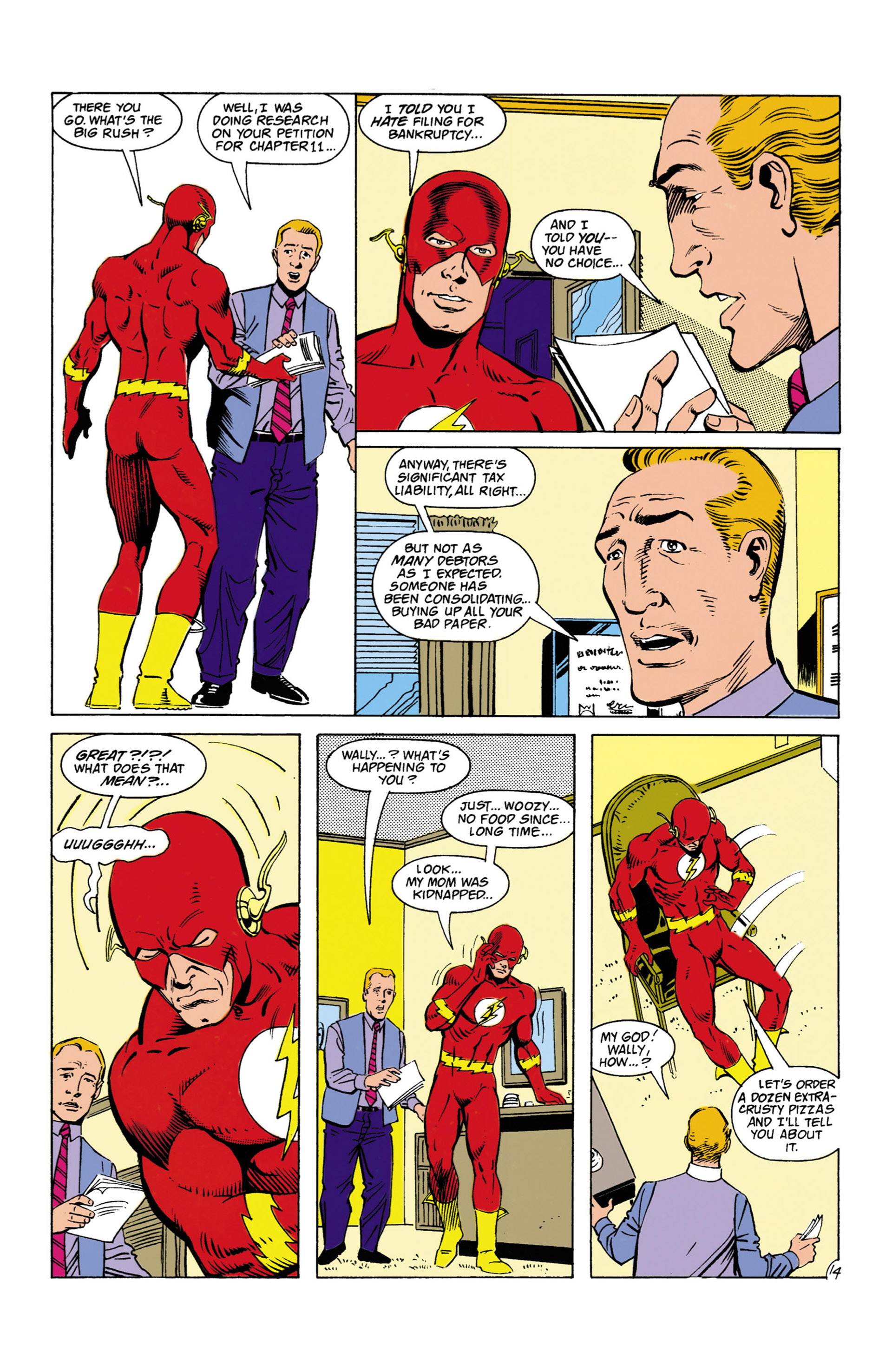 Read online The Flash (1987) comic -  Issue #48 - 15