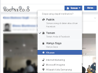 Cara Supaya Status Facebook Hanya Bisa Dilihat Orang Tertentu Saja