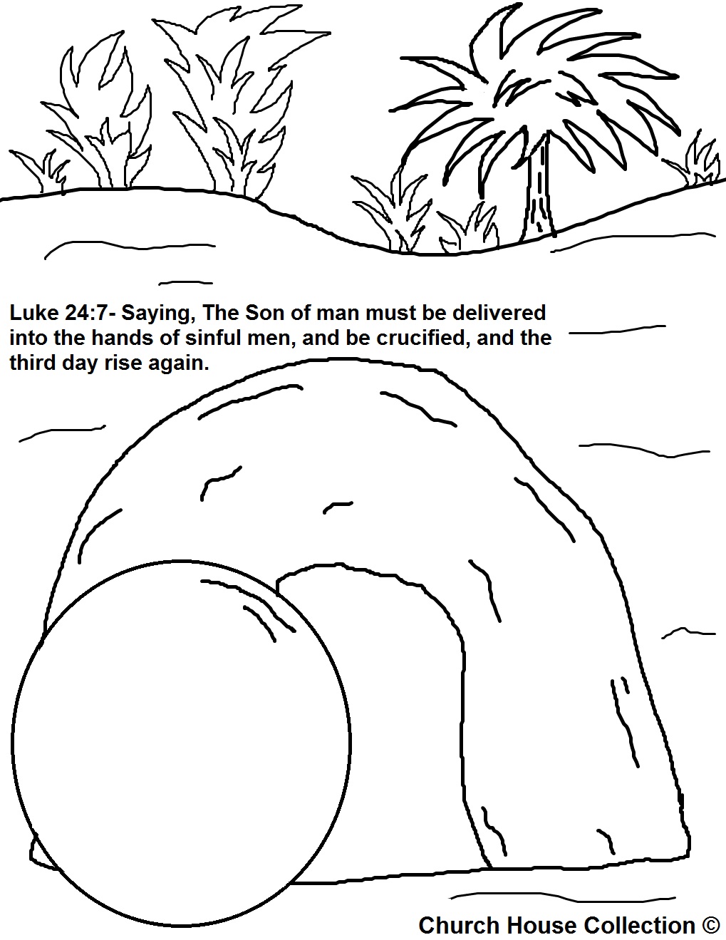 Church House Collection Blog: Christian Easter Coloring Pages
