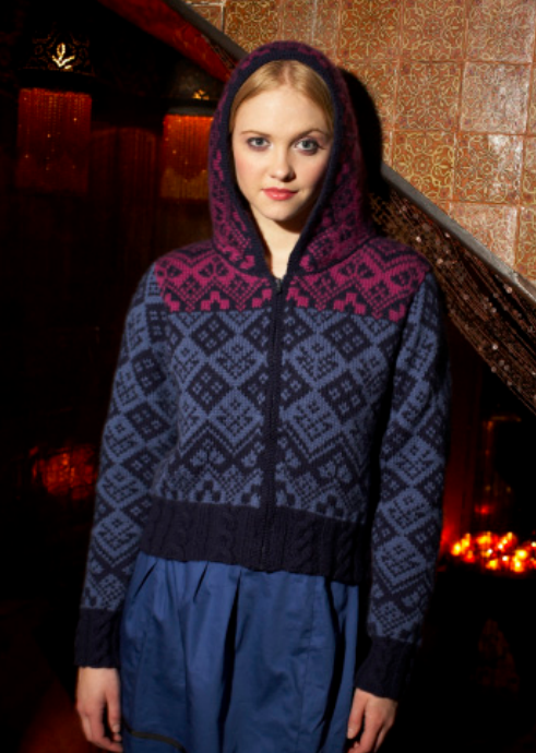 The Vintage Pattern Files: Free 1940's Knitting Pattern - Scandinavian Hoodie The Vintage Pattern Files: Free 1940's Knitting Pattern - Scandinavian Hoodie