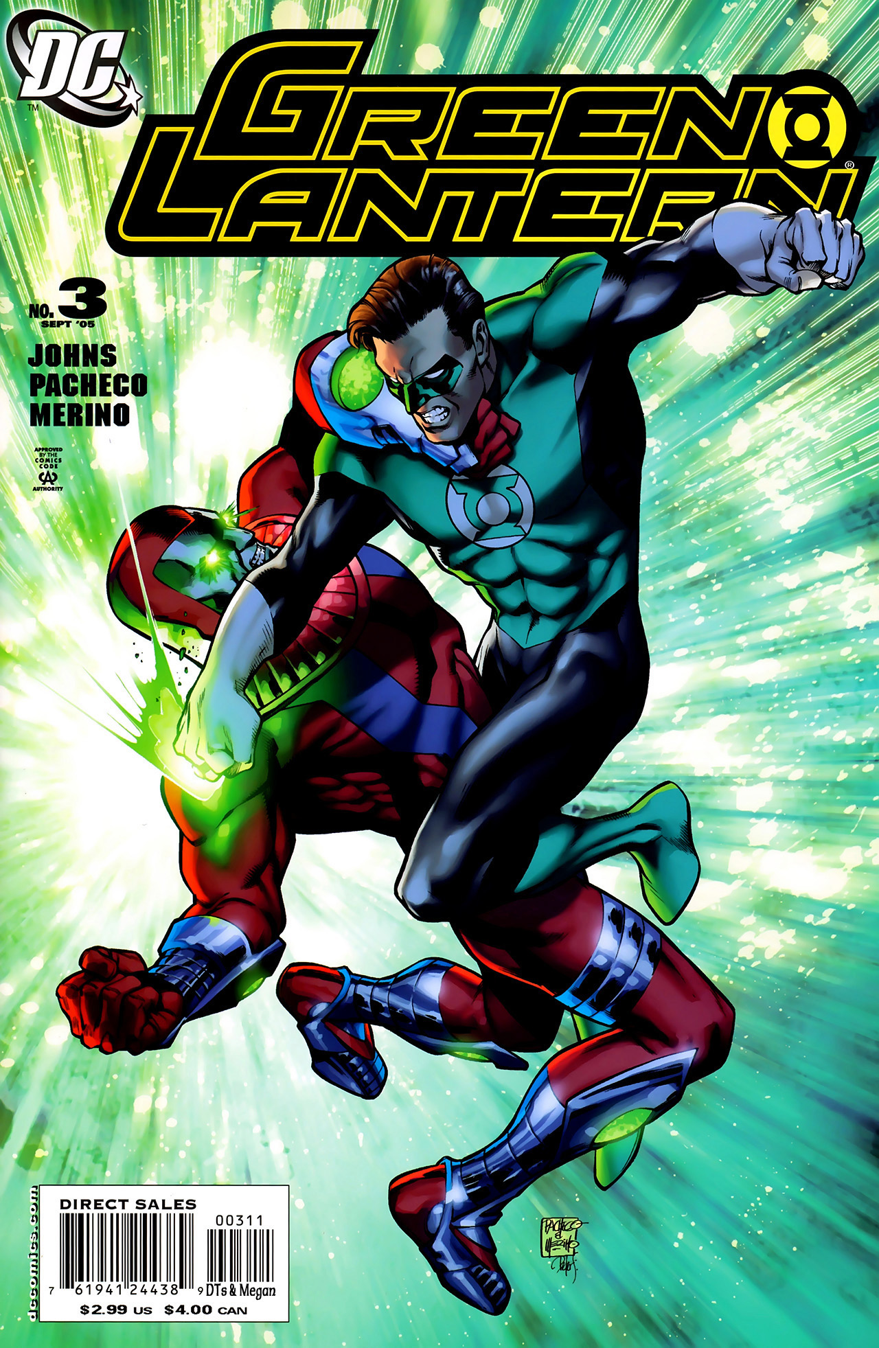 Read online Green Lantern (2005) comic -  Issue #3 - 1
