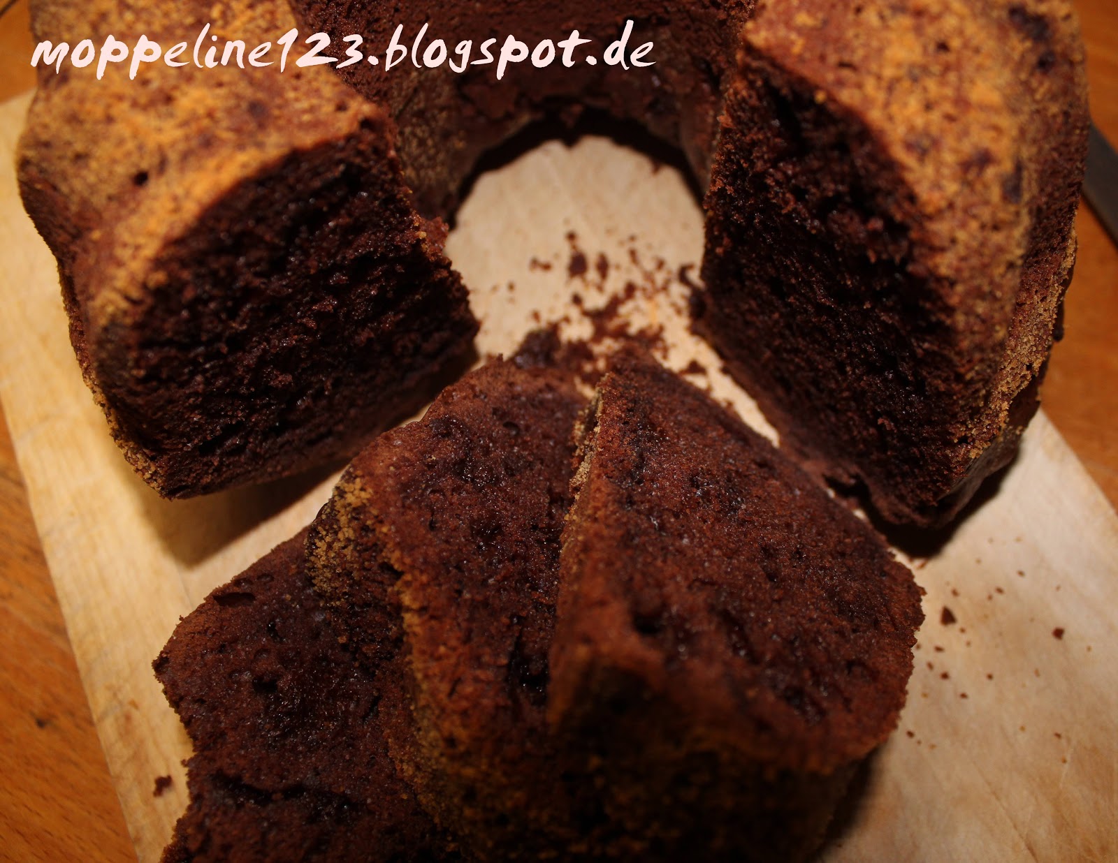 moppeline123: Rezept: Schoko- Kirsch- Napfkuchen