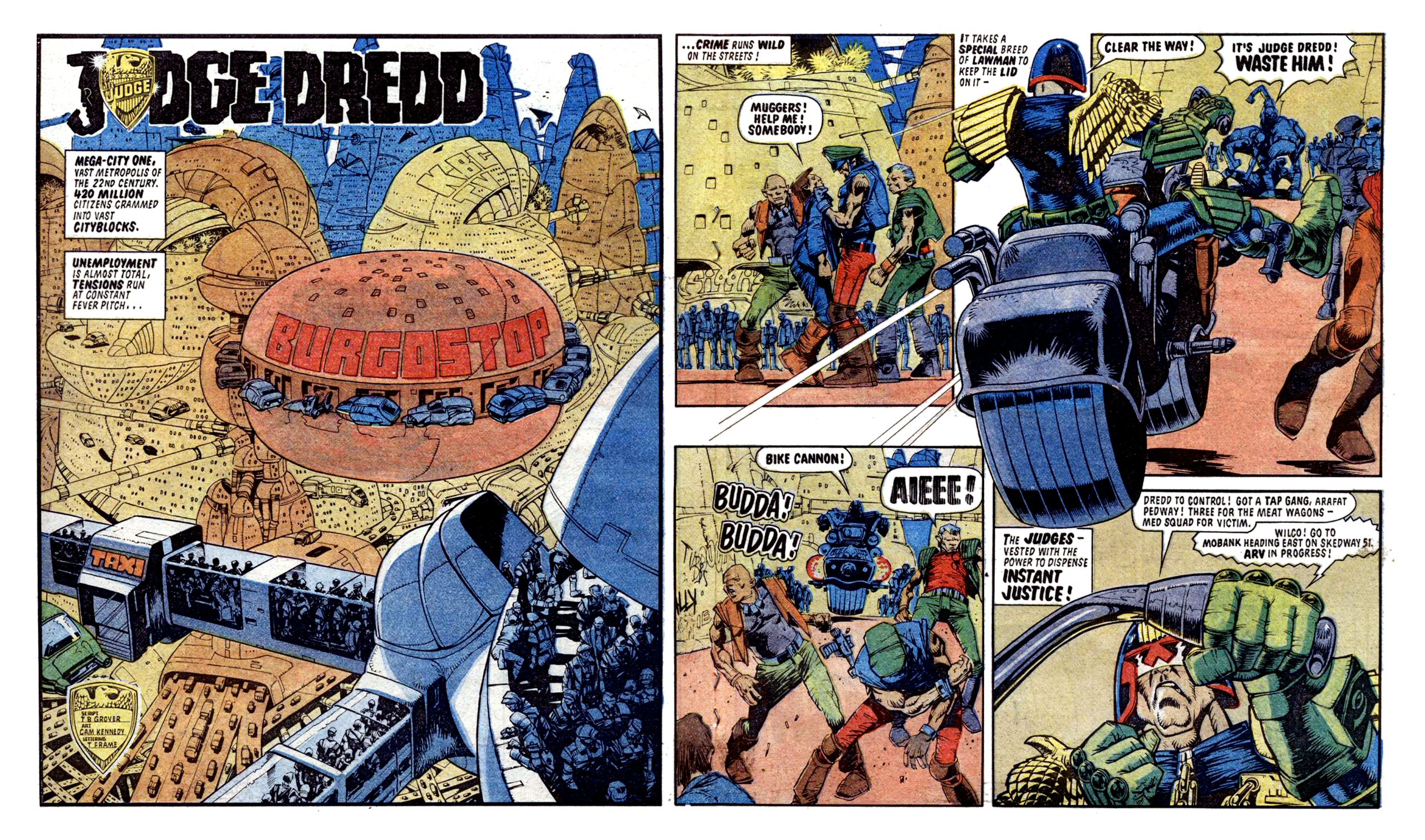 Read online Judge Dredd: The Complete Case Files comic -  Issue # TPB 9 (Part 1) - 188
