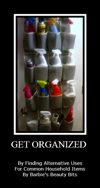 Getting organized in 2013 wiht vertical shoe bags by Barbies Beauty 