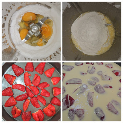 clafoutis di fragole bimby