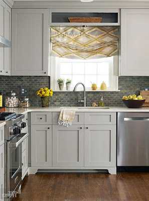 Silvery Gray Small Kitchen Ideas Silvery Gray Small Kitchen Ideas