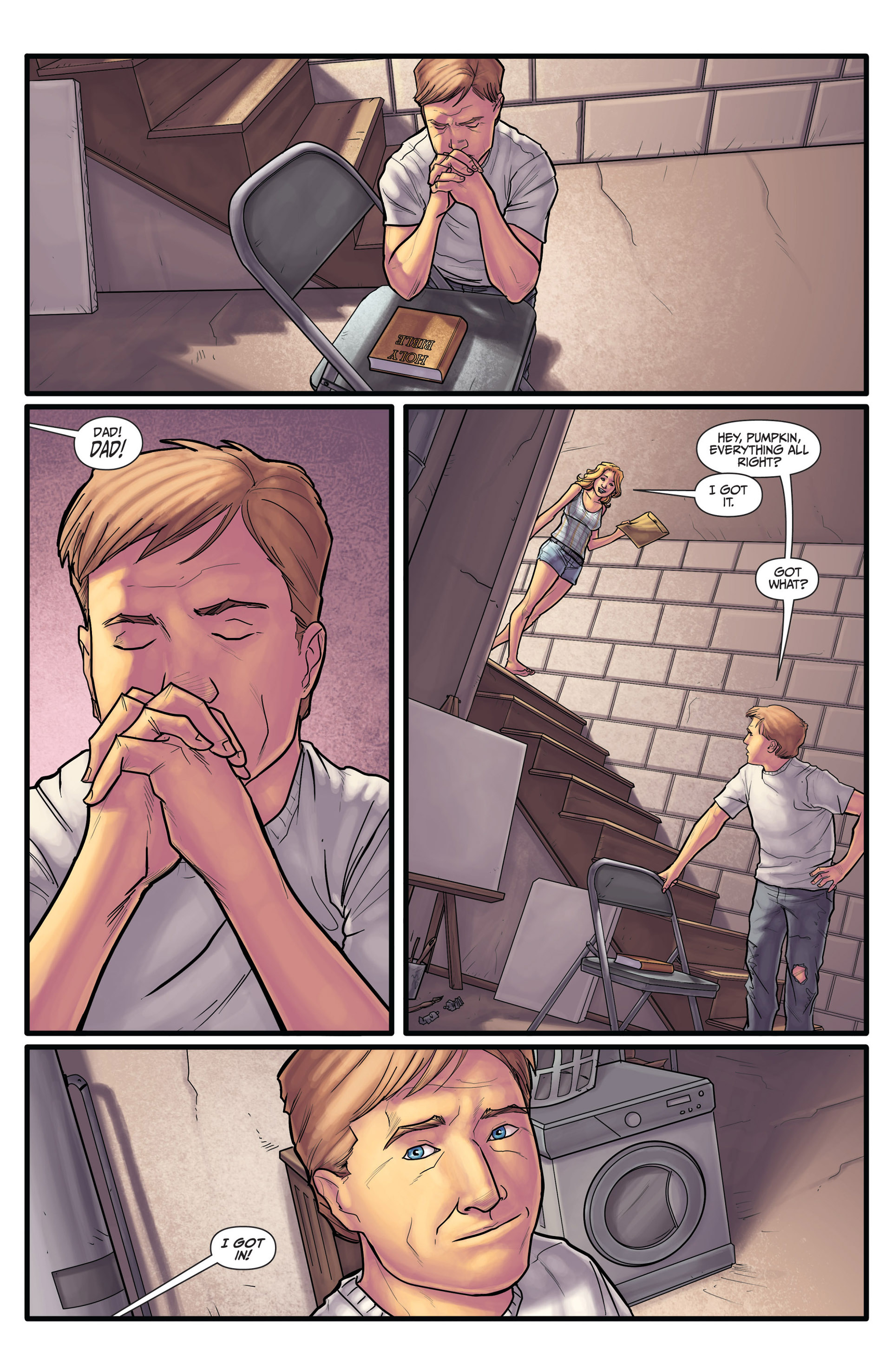 Read online Morning Glories comic -  Issue # _TPB 3 - 110