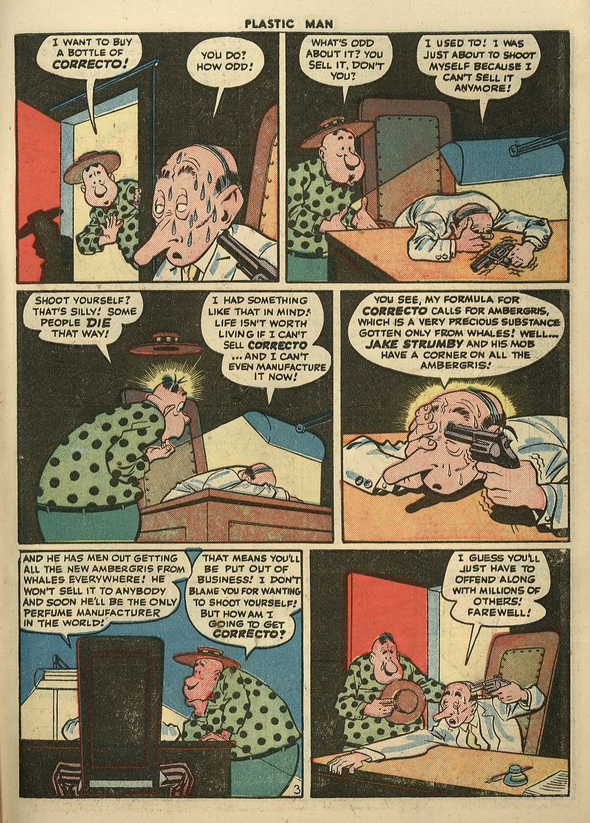 Read online Plastic Man (1943) comic -  Issue #3 - 39