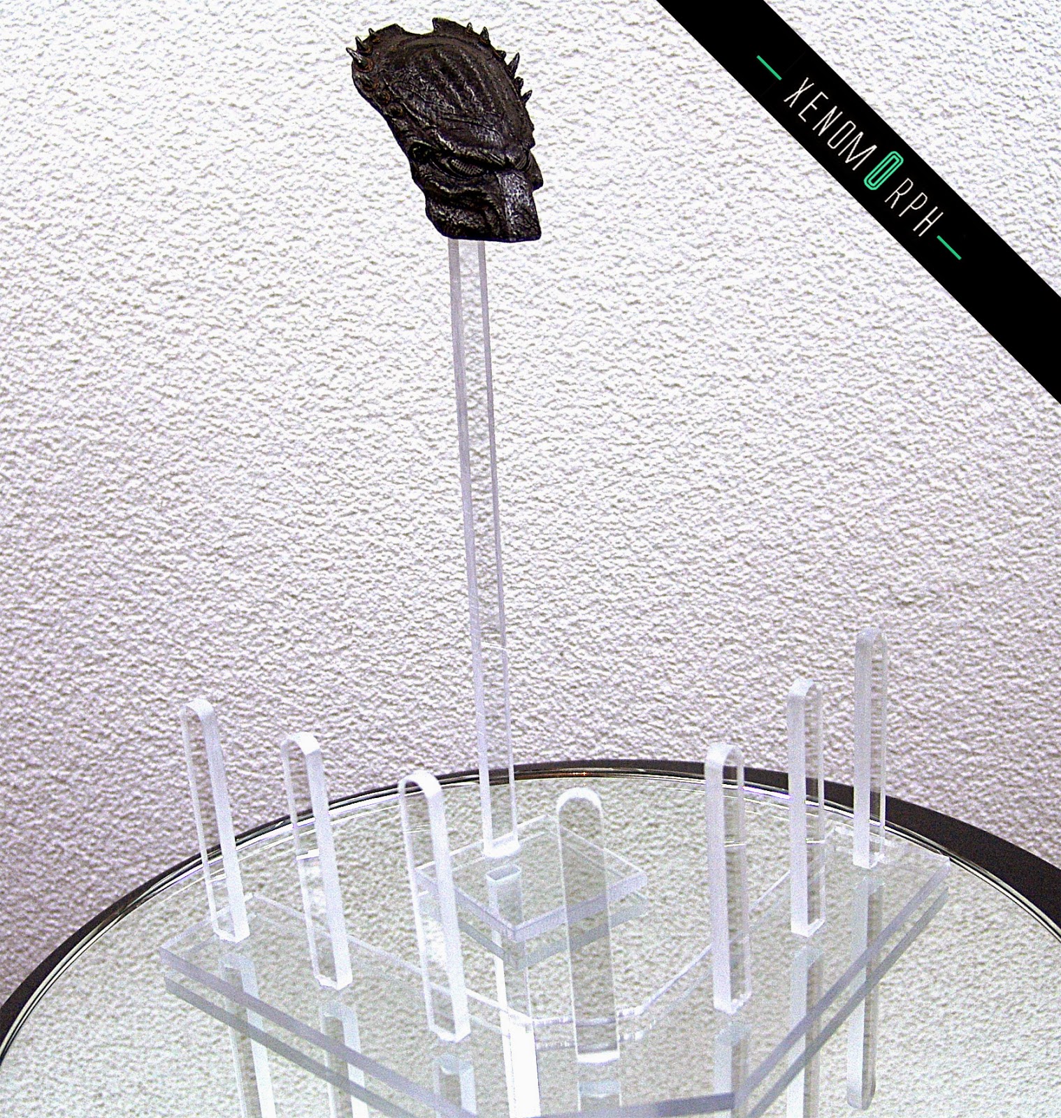 Stoney's 1/6 acrylic stands Custom Iron Man helmet display stand