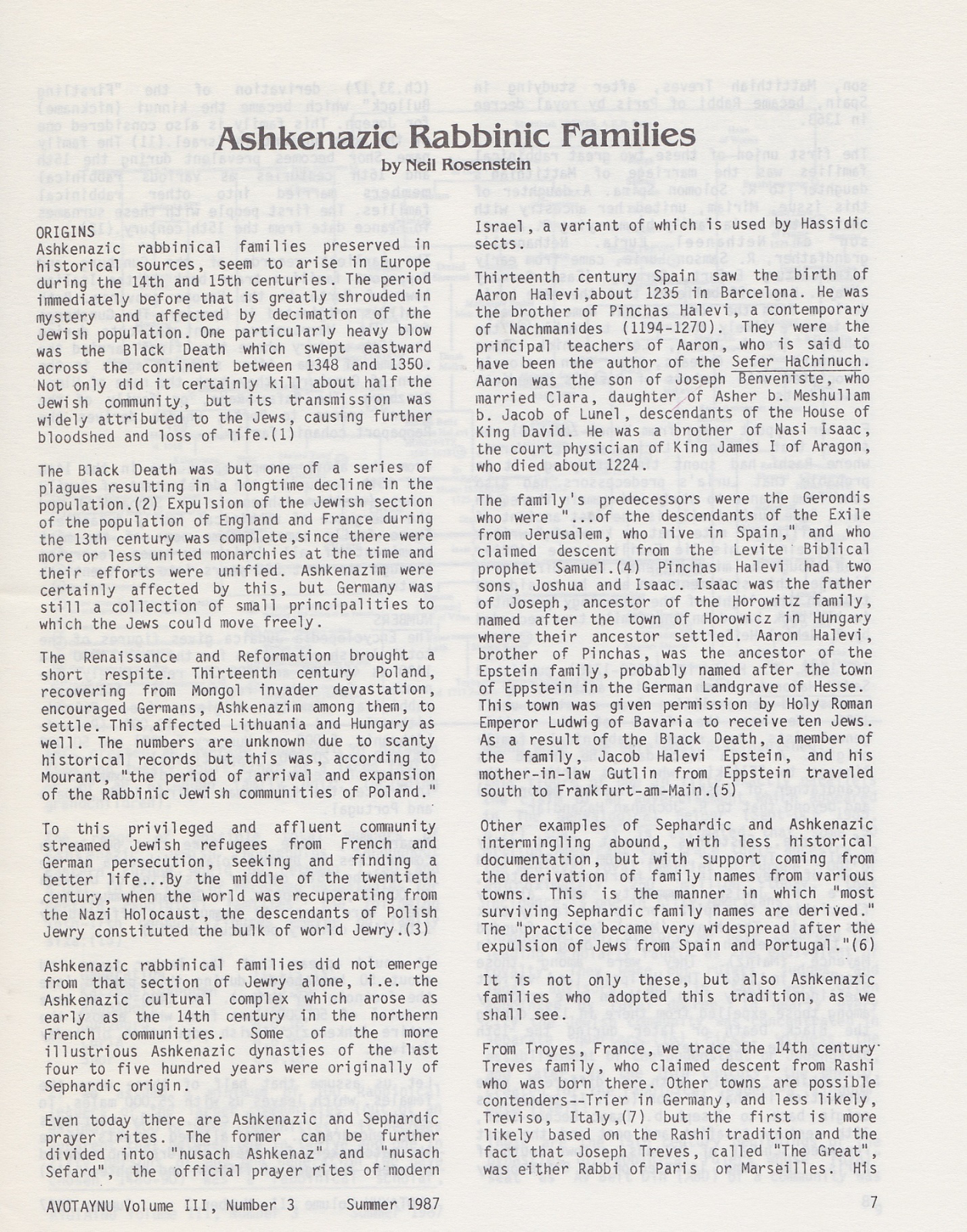 Neil Rosenstein: JRP-Poland Database and Rabbinic Data Merging