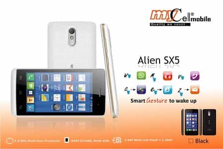 Mycell Alien SX5 Mycell Alien SX5 Smartphone