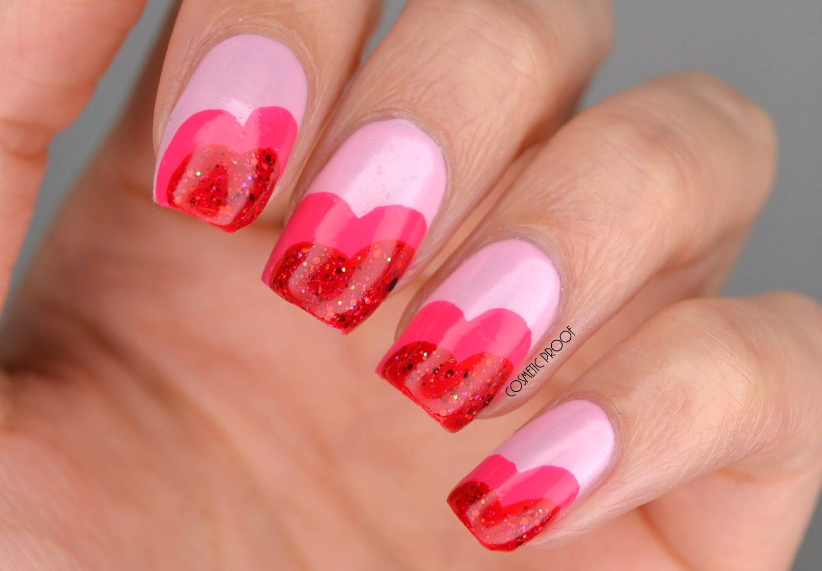 Valentine's Day Nail Art with Hearts - wide 7