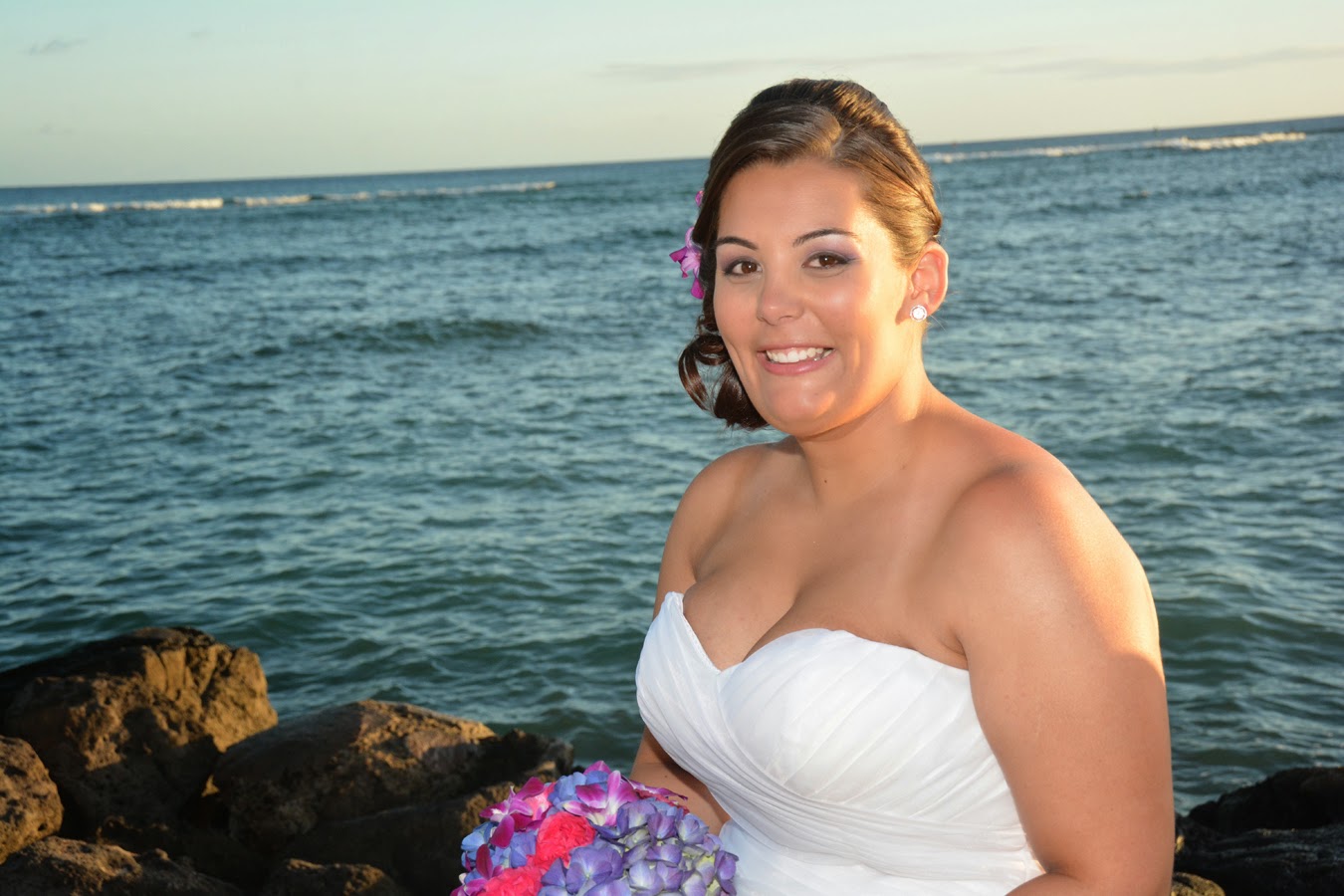 Waikiki Beach Bride