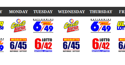 ultra lotto schedule draw