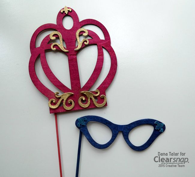 Quick DIY Halloween Selfie Props Clearsnap