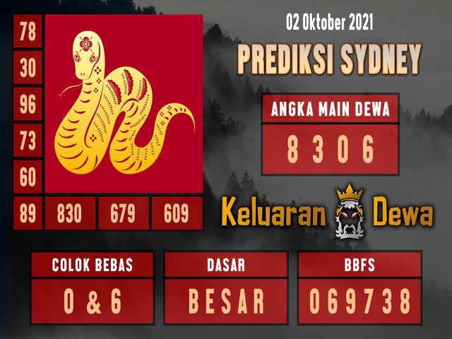 Syair Toto Sydney 2 Oktober 2021 Royal Syair