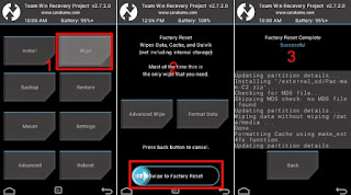Cara Flash Andromax A A16C3H TWRP Recovery