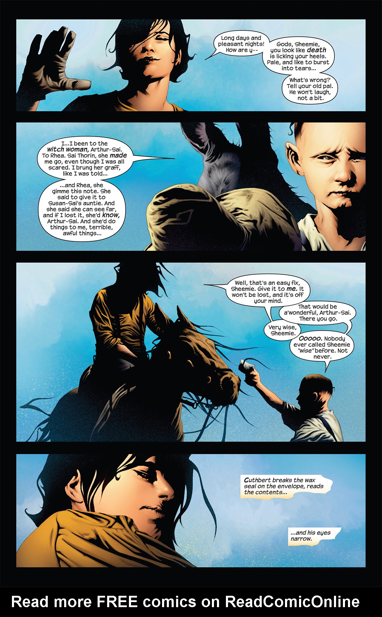 Read online Dark Tower: The Gunslinger Born comic -  Issue #6 - 4