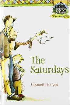 http://www.amazon.com/Saturdays-Melendy-Quartet-Elizabeth-Enright/dp/0312375980/ref=sr_1_1?s=books&ie=UTF8&qid=1404313800&sr=1-1&keywords=the+saturdays