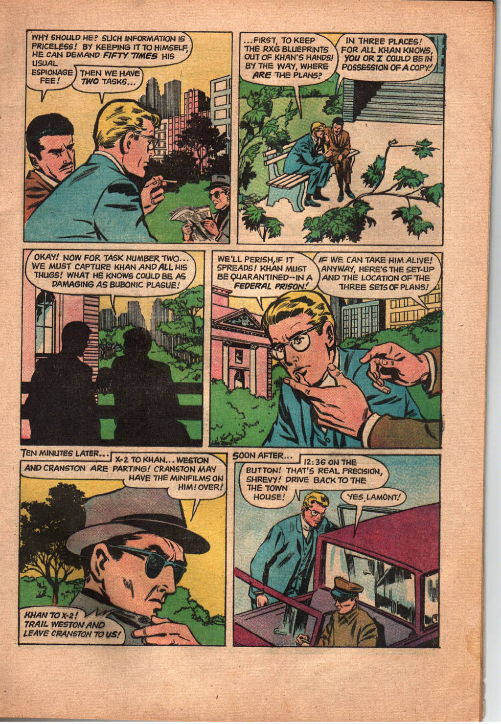 Read online The Shadow (1964) comic -  Issue #1 - 10