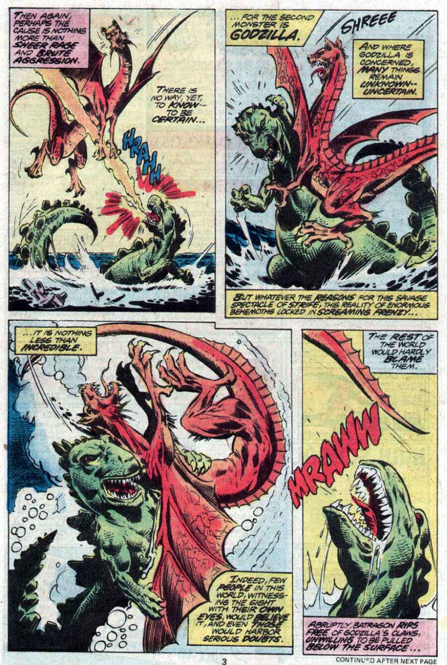 Read online Godzilla (1977) comic -  Issue #4 - 4