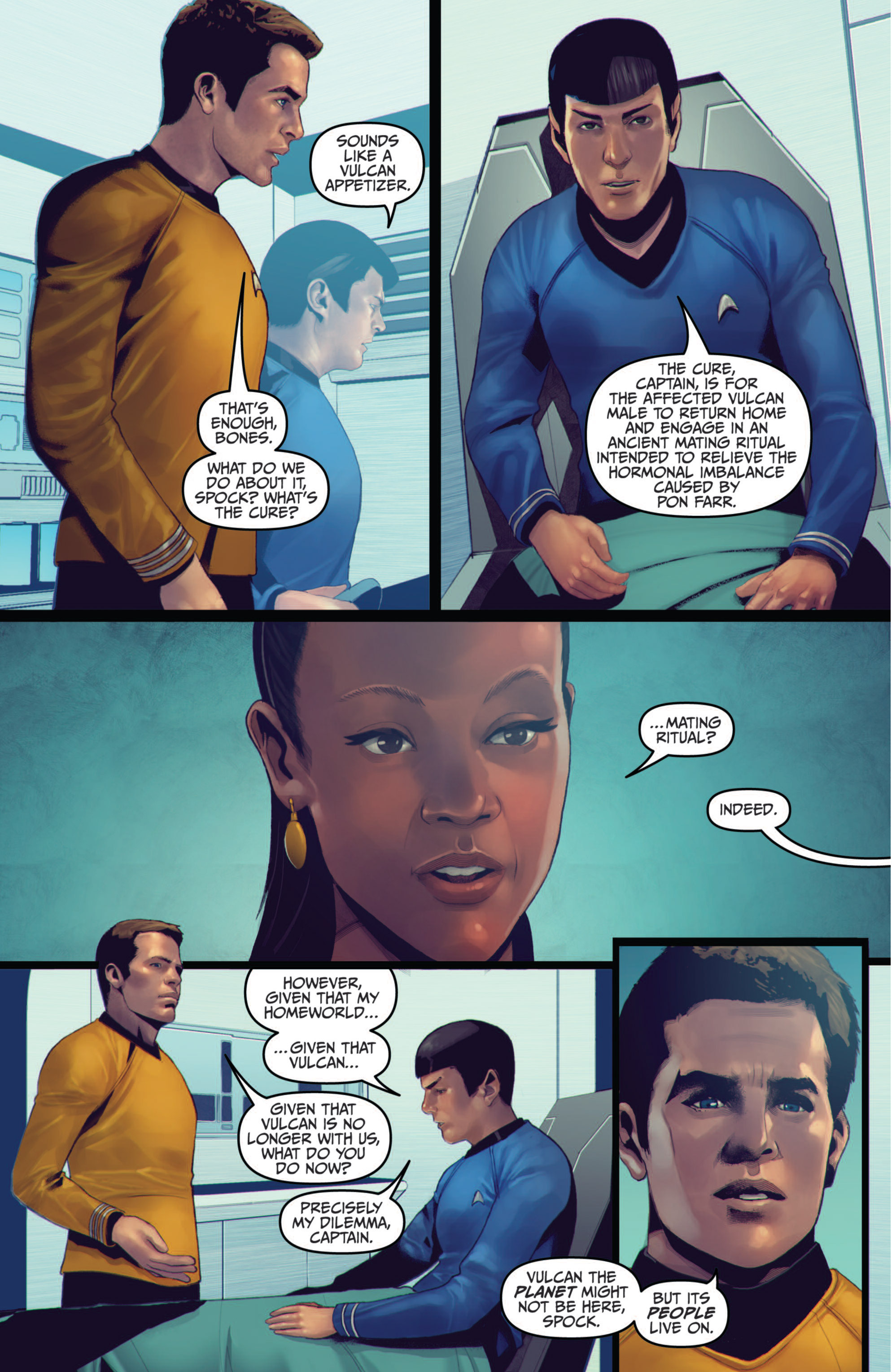 Read online Star Trek (2011) comic -  Issue #21 - 15