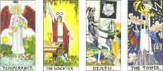 Combinações das Cartas de Tarot - I