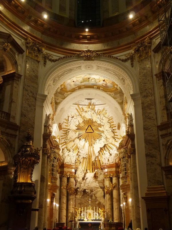 Vienne Wien gratuit innere stadt karlskirche église