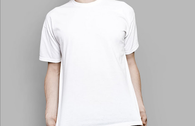 mockup psd : Crew Neck T-Shirt Mock-Up