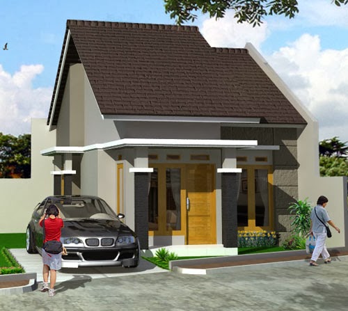 Contoh Desain Rumah Bagus Dicoba Denah Gambar Yg