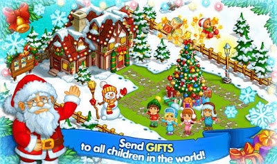 Farm Snow Happy Christmas Story