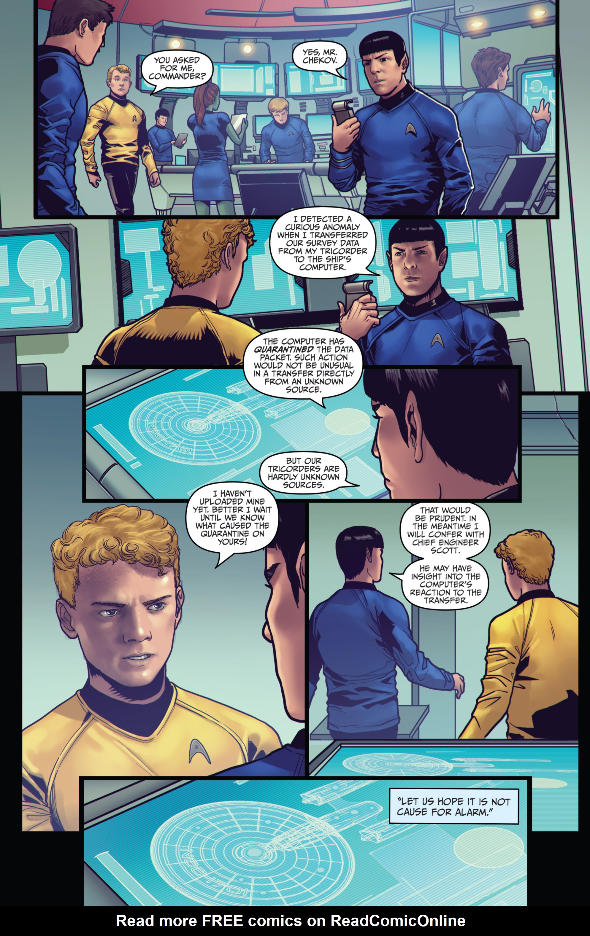 Read online Star Trek (2011) comic -  Issue #31 - 12