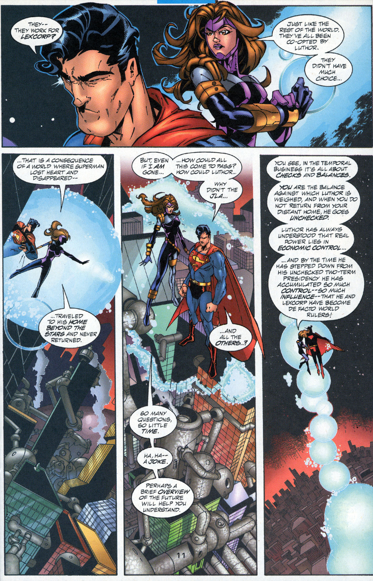 Read online Superman: President Lex comic -  Issue # TPB - 202