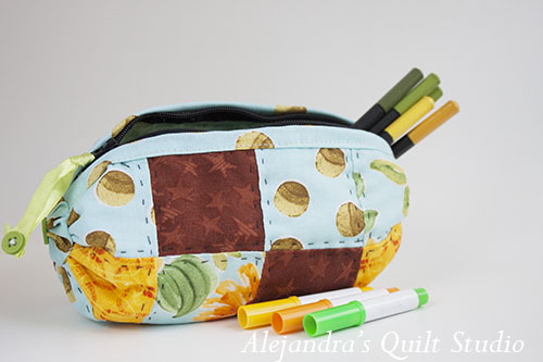 Como hacer una bolsita con Patchwork Como hacer una bolsita con Patchwork